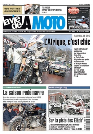 La Vie de la Moto n° 422 du 09/03/2006