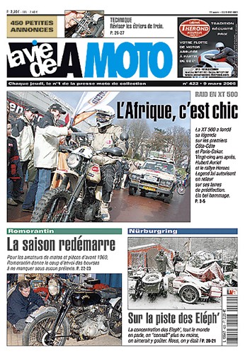 La Vie de la Moto n° 422 du 09/03/2006