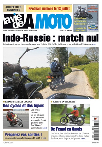 La Vie de la Moto n° 438 du 29/06/2006