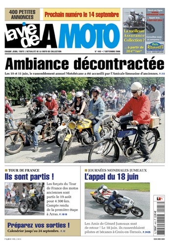 La Vie de la Moto n° 443 du 07/09/2006