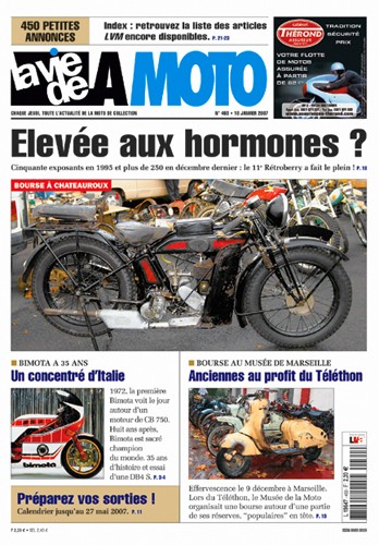 La Vie de la Moto n° 460 du 18/01/2007