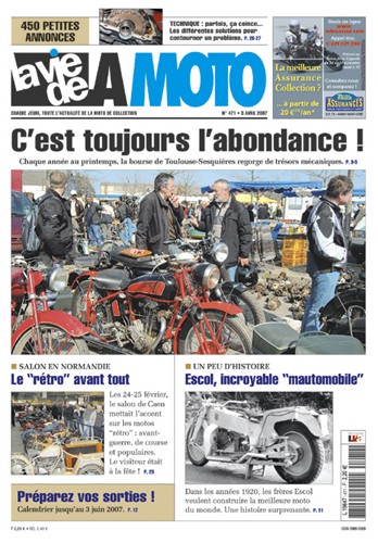 La Vie de la Moto n° 471 du 05/04/2007