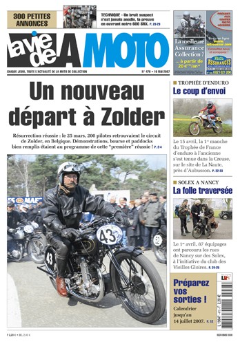 La Vie de la Moto n° 476 du 10/05/2007