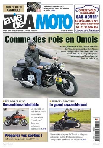 La Vie de la Moto n° 479 du 31/05/2007