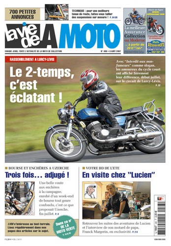 La Vie de la Moto n° 486 du 09/08/2007