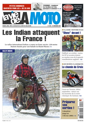 La Vie de la Moto n° 498 du 15/11/2007