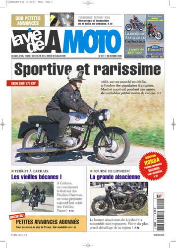 La Vie de la Moto n° 541 du 30/10/2008