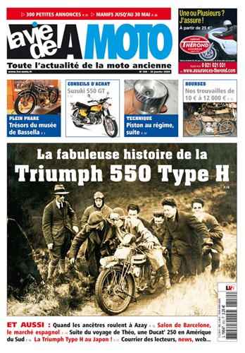 La Vie de la Moto n° 550 du 22/01/2009