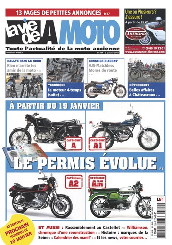 La Vie de la Moto n° 729 du 03/01/2013