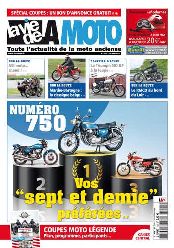 La Vie de la Moto n° 750 du 30/05/2013