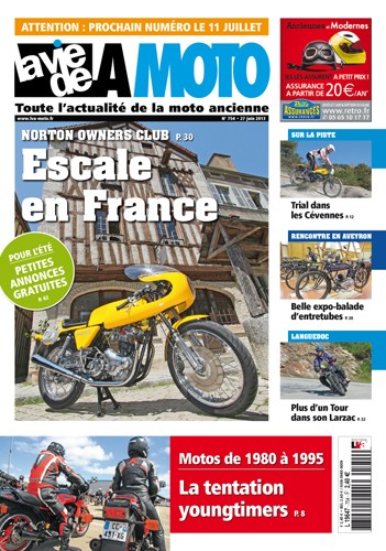 La Vie de la Moto n° 754 du 27/06/2013