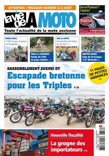 La Vie de la Moto n° 756 du 25/07/2013