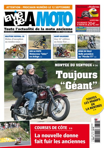 La Vie de la Moto n° 759 du 05/09/2013