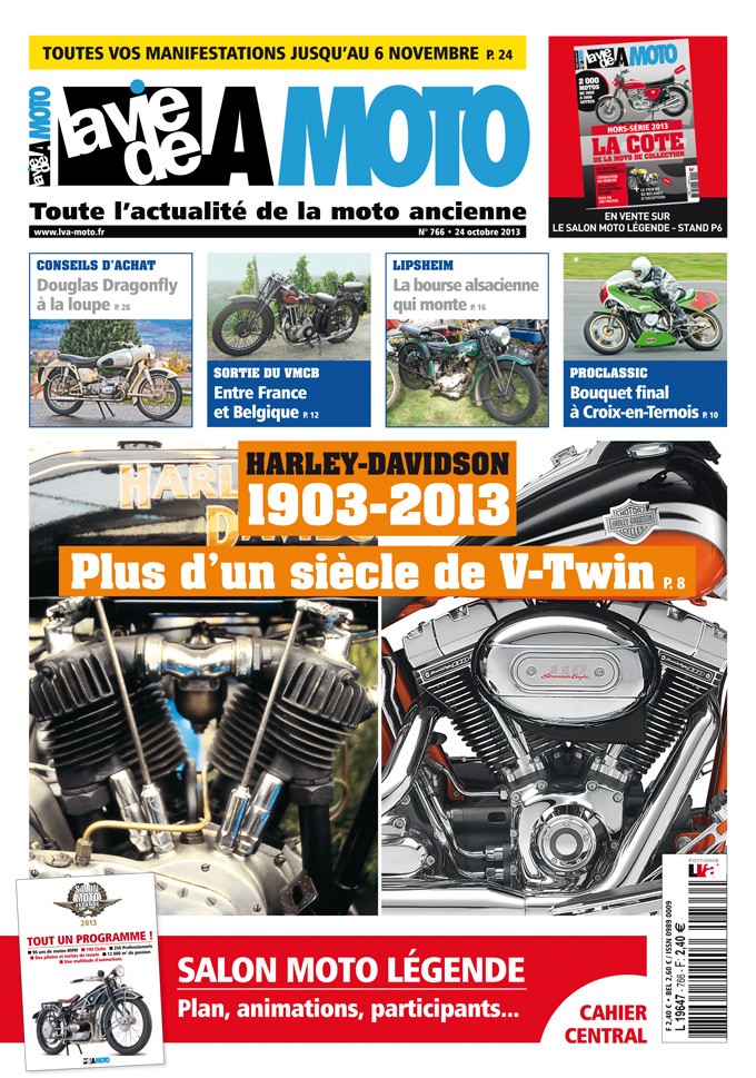 La Vie de la Moto n° 766 du 24/10/2013