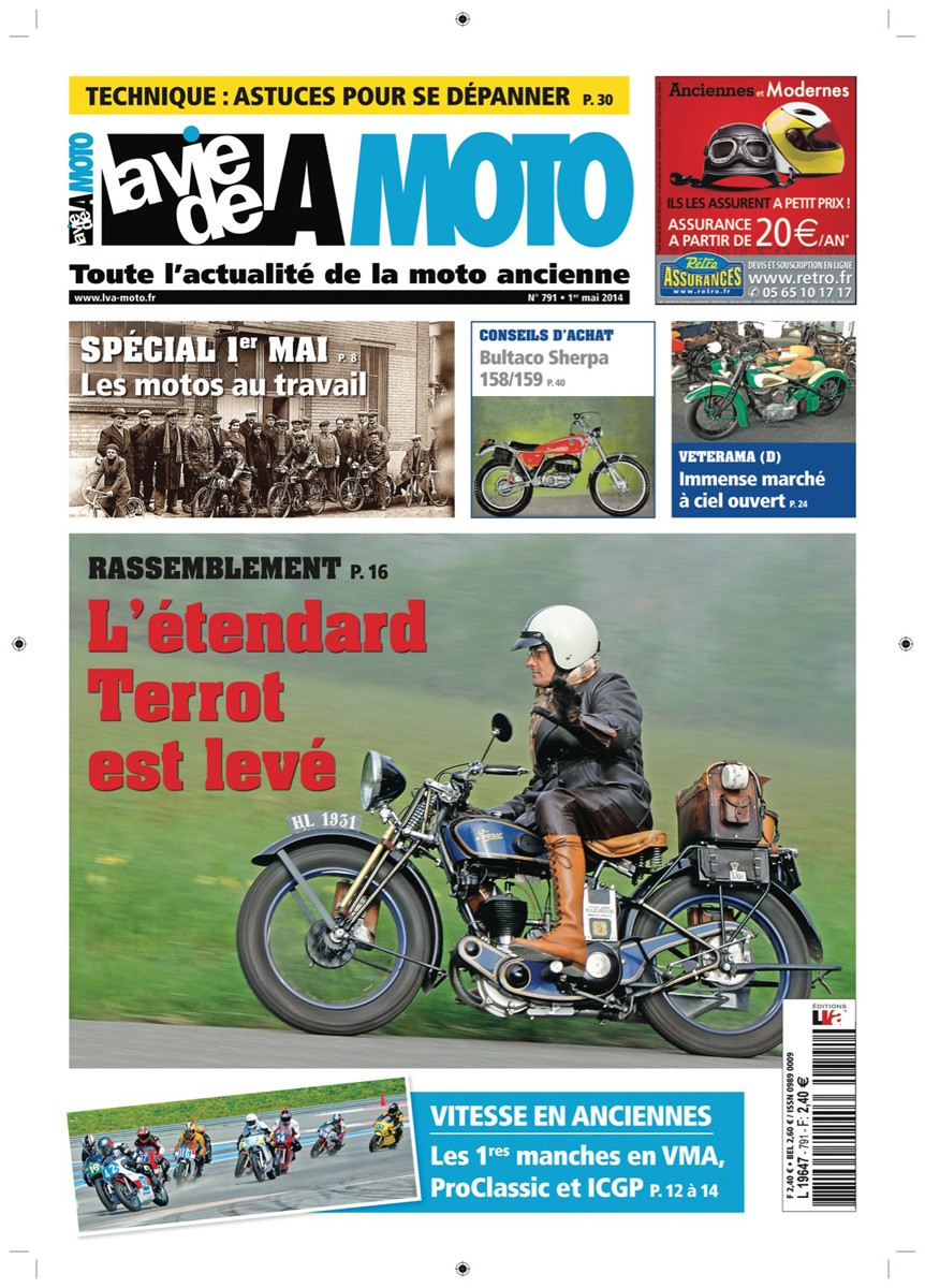 La Vie de la Moto n° 791 du 01/05/2014