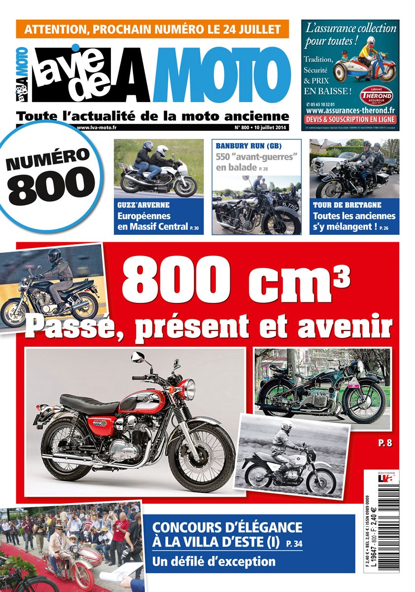 La Vie de la Moto n° 800 du 10/07/2014