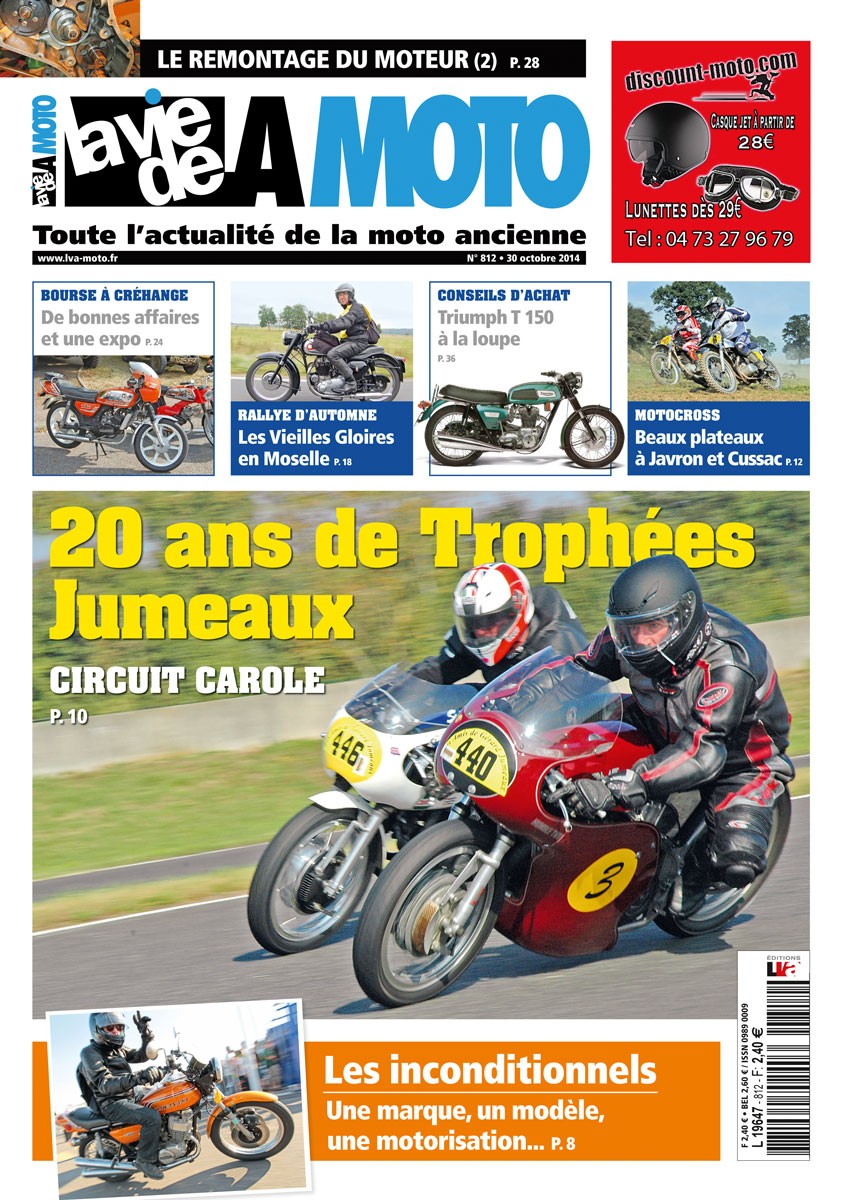La Vie de la Moto n° 812 du 30/10/2014