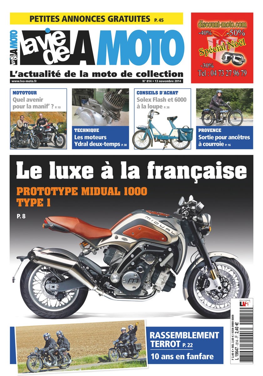 La Vie de la Moto n° 814 du 13/11/2014