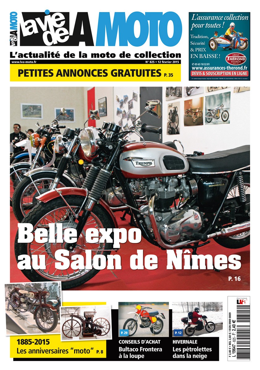 La Vie de la Moto n° 825 du 12/02/2015