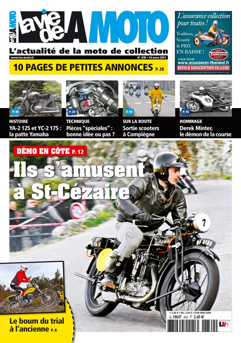 La Vie de la Moto n° 830 du 19/03/2015