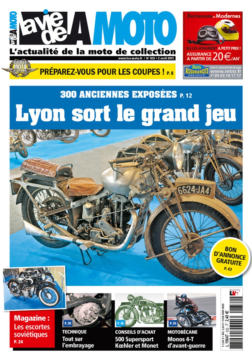 La Vie de la Moto n° 832 du 02/04/2015