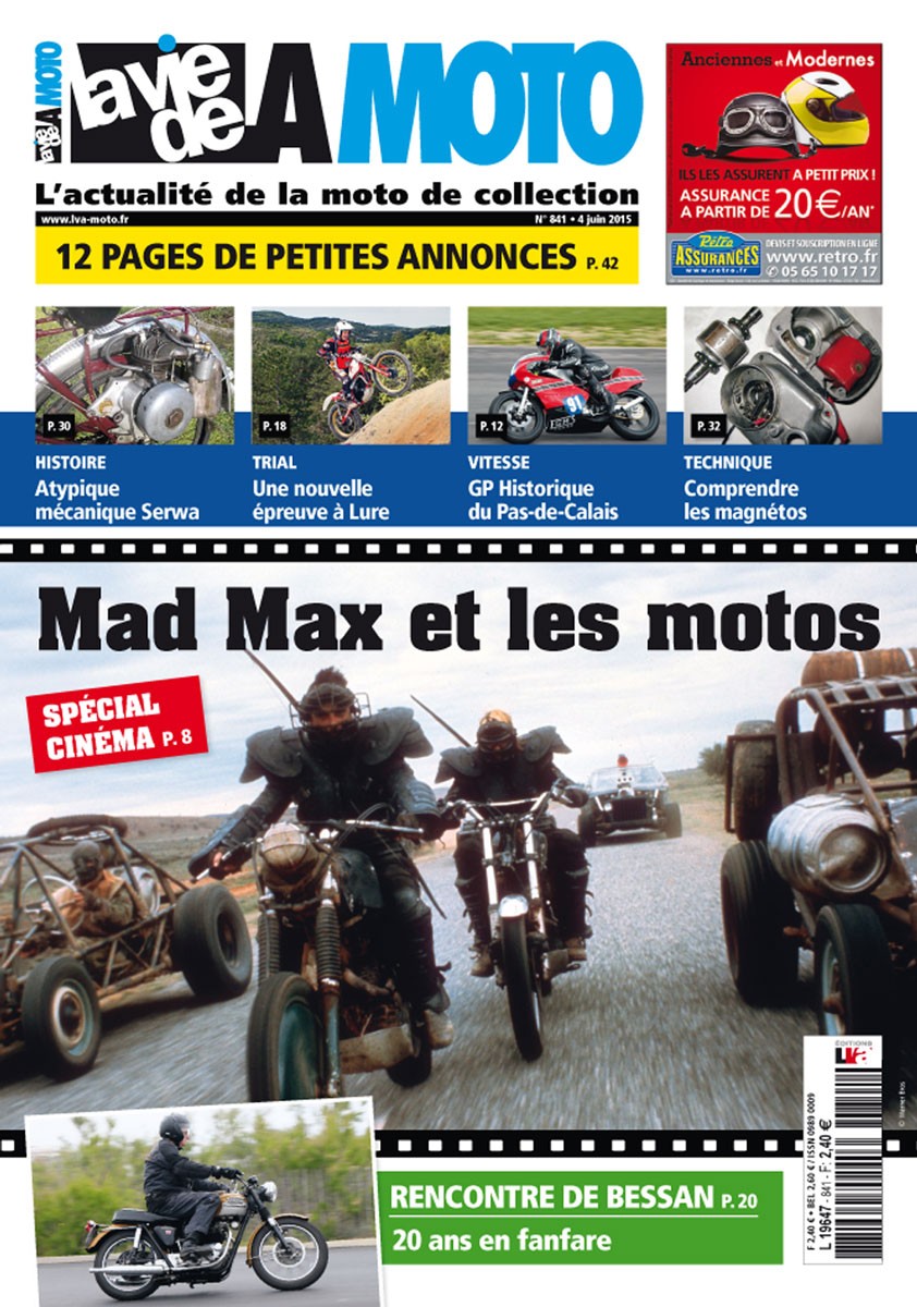 La Vie de la Moto n° 841 du 04/06/2015