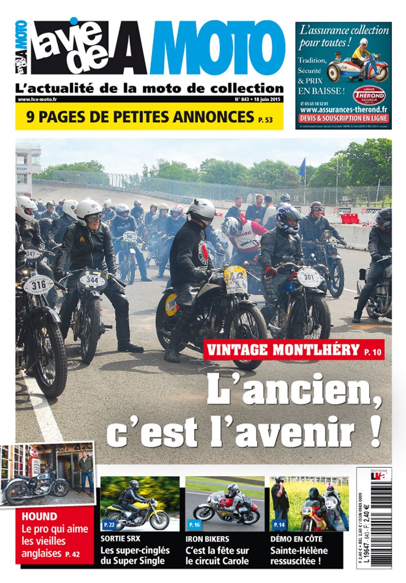 La Vie de la Moto n° 843 du 18/06/2015