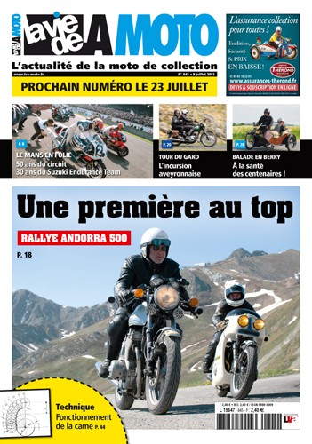 La Vie de la Moto n° 845 du 09/07/2015