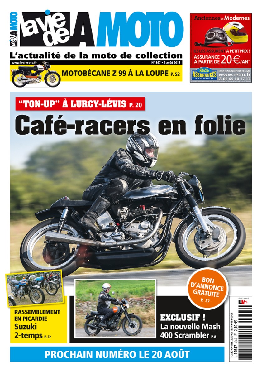 La Vie de la Moto n° 847 du 06/08/2015
