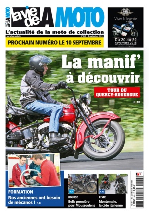 La Vie de la Moto n° 849 du 03/09/2015