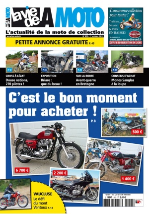 La Vie de la Moto n° 853 du 01/10/2015