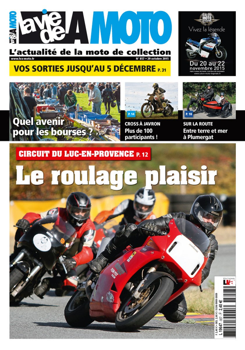 La Vie de la Moto n° 857 du 29/10/2015