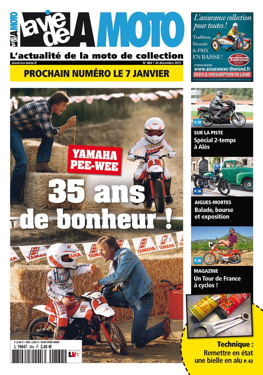 La Vie de la Moto n° 864 du 24/12/2015