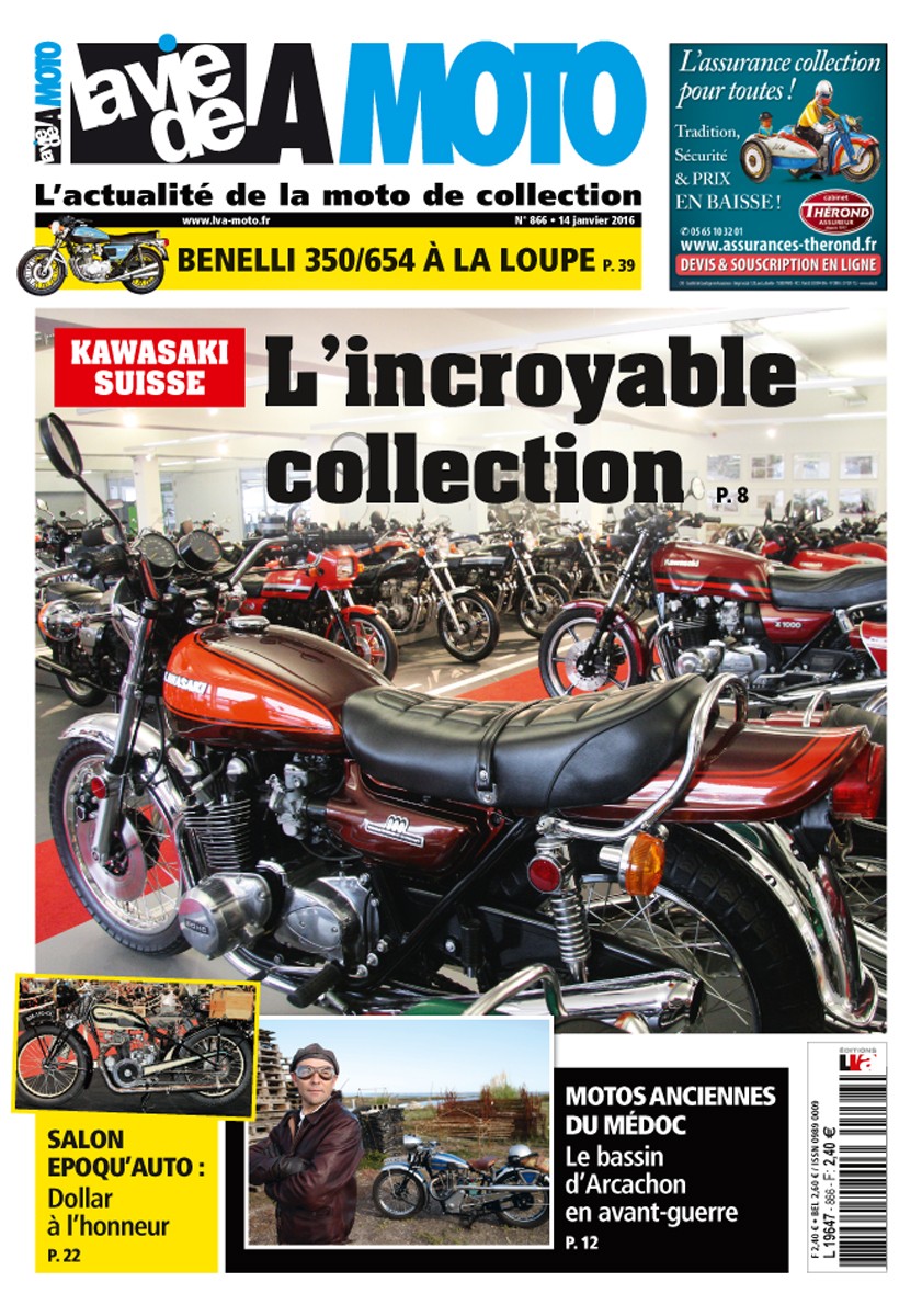 La Vie de la Moto n° 866 du 14/01/2016