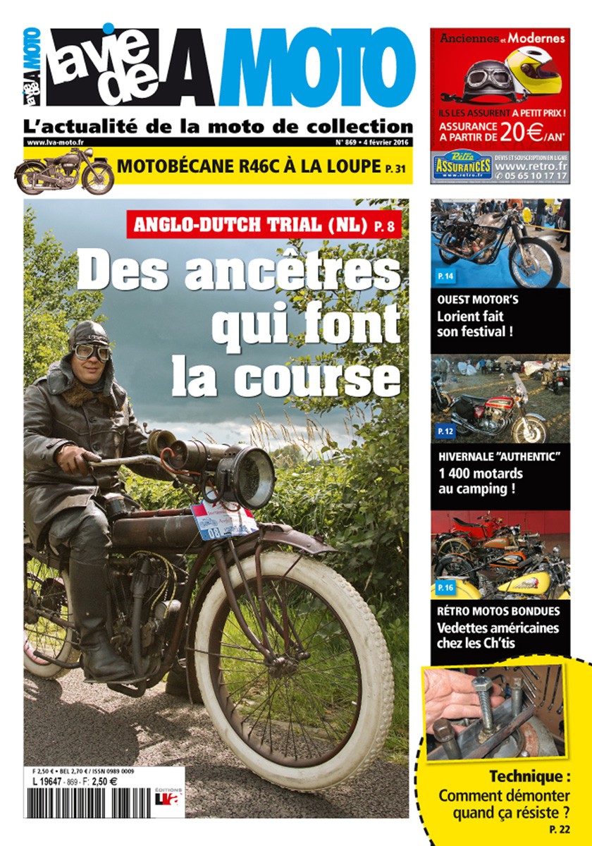 La Vie de la Moto n° 869 du 04/02/2016