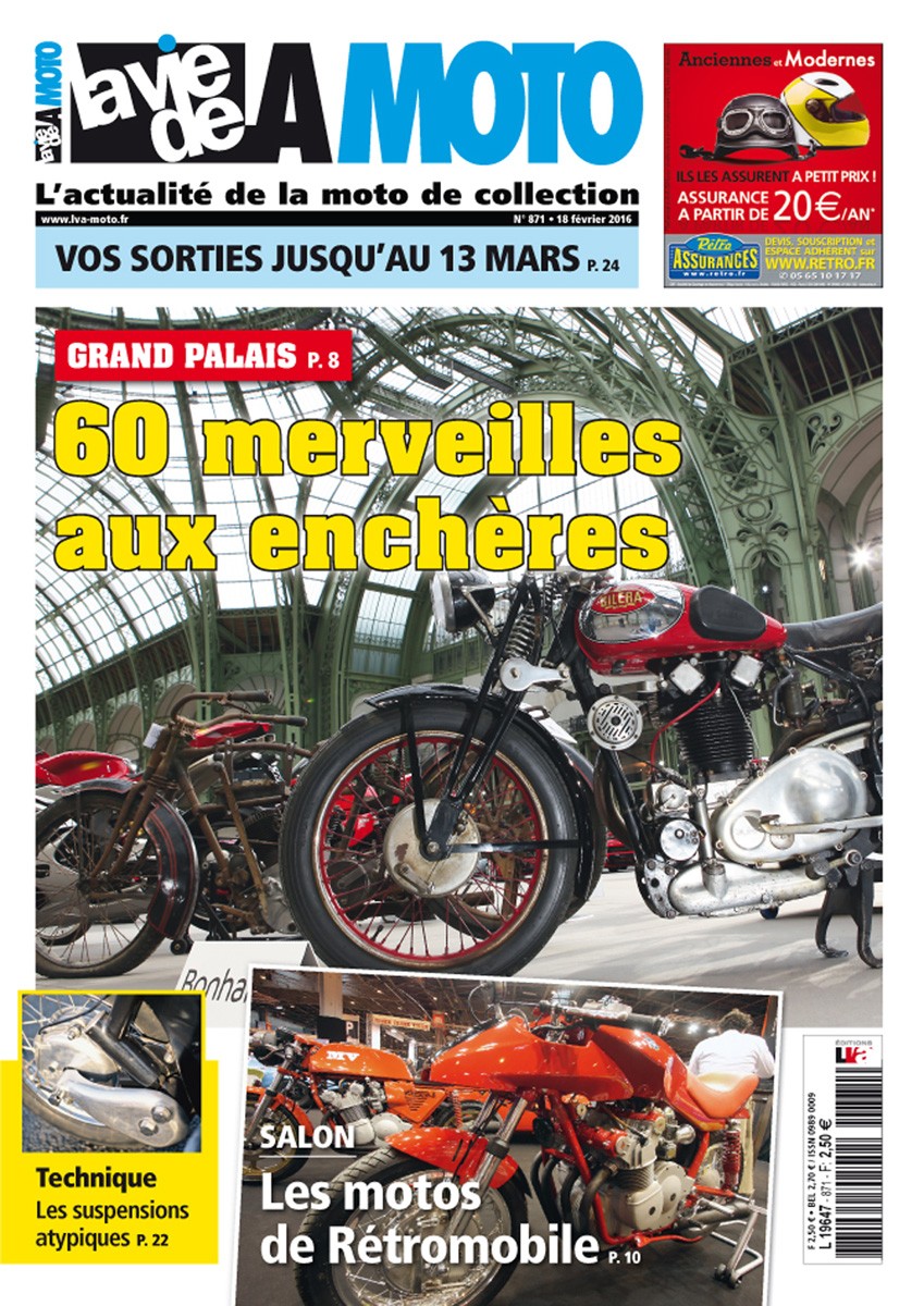 La Vie de la Moto n° 871 du 18/02/2016