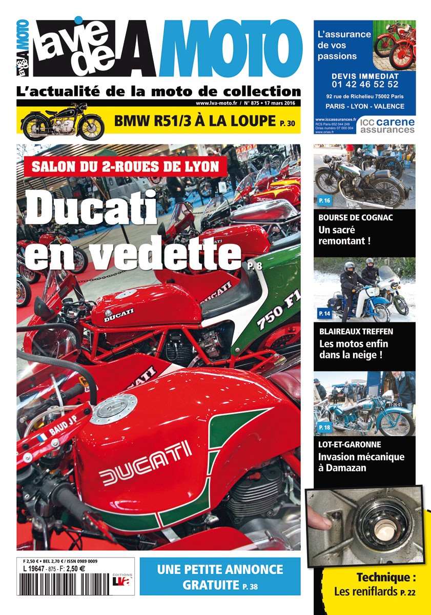 La Vie de la Moto n° 875 du 17/03/2016