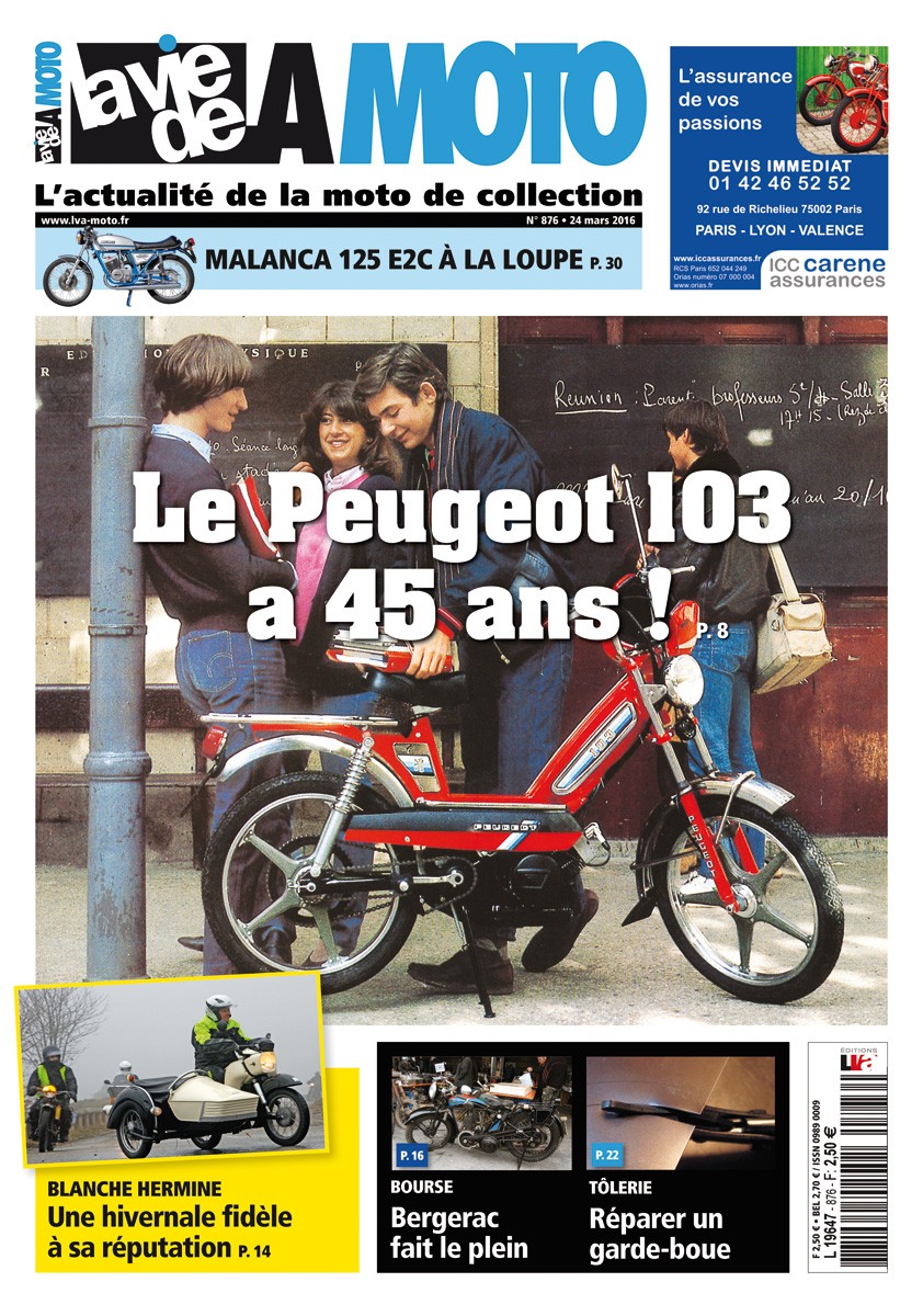 La Vie de la Moto n° 876 du 24/03/2016