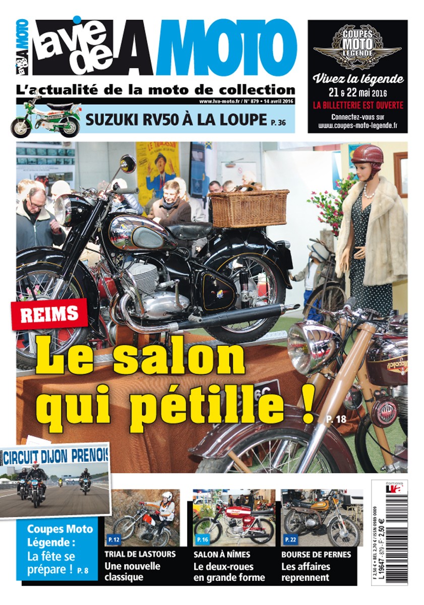 La Vie de la Moto n° 879 du 14/04/2016