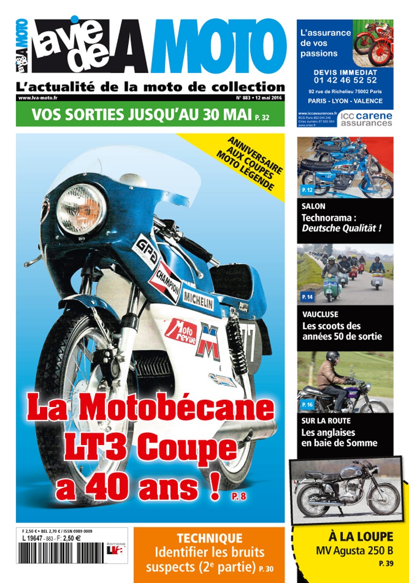 La Vie de la Moto n° 0883 du 12/05/2016
