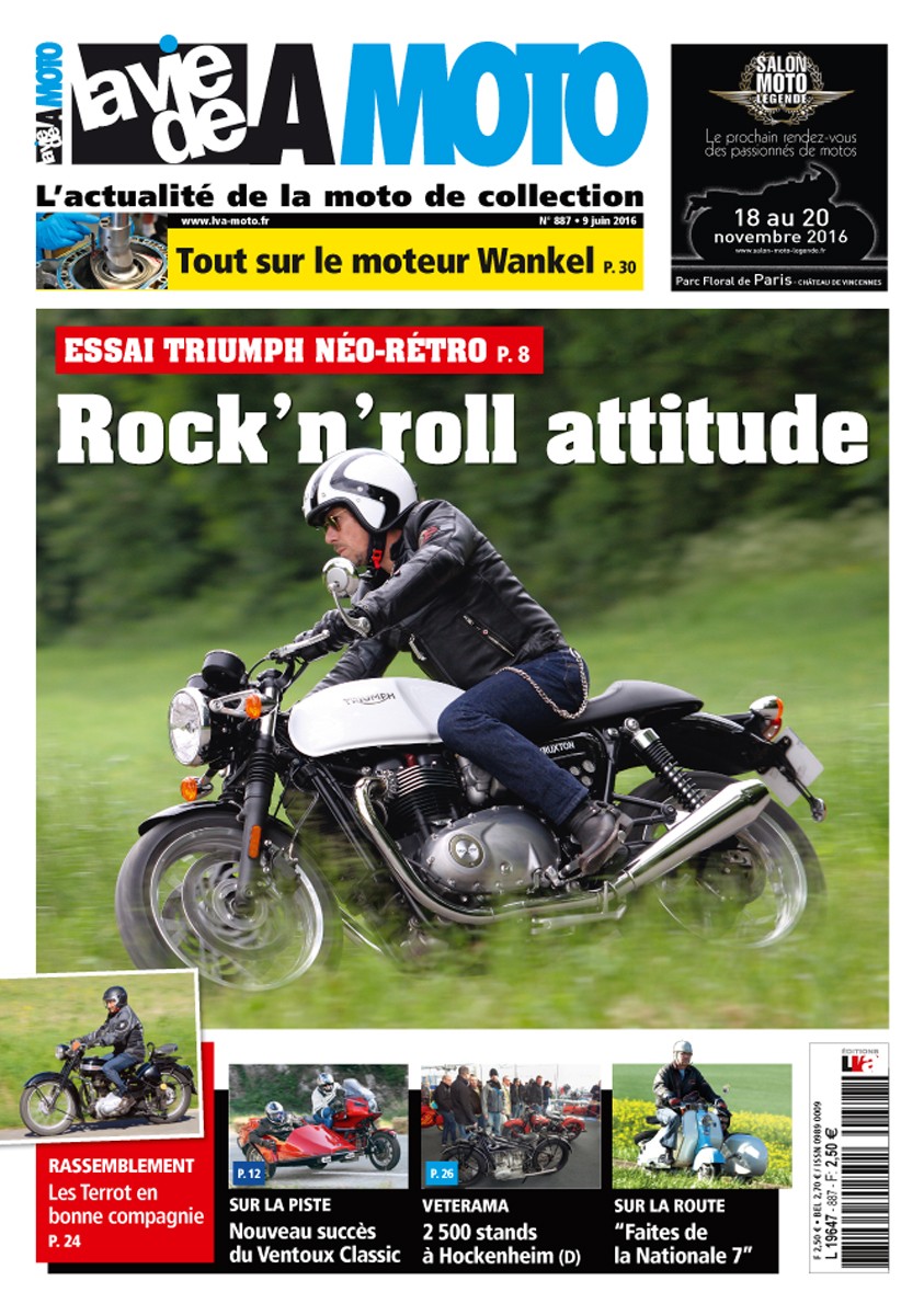 La Vie de la Moto n° 0887 du 09/06/2016