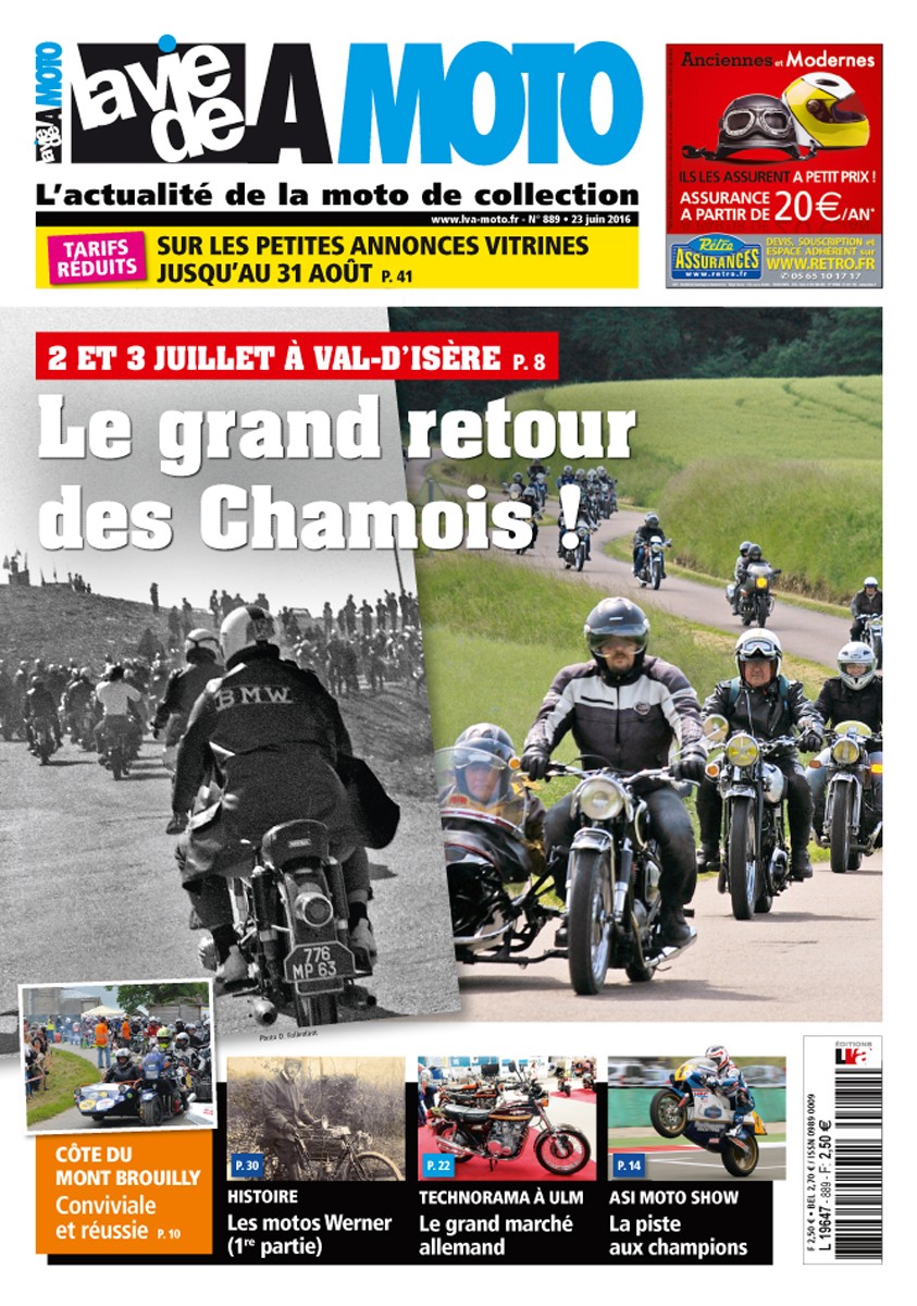 La Vie de la Moto n° 0889 du 23/06/2016