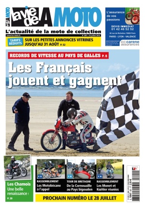 La Vie de la Moto n° 0891 du 14/07/2016