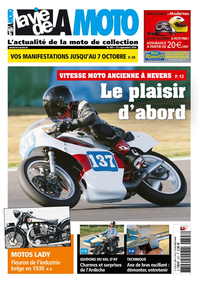 La Vie de la Moto n° 0897 du 22/09/2016