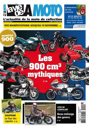 La Vie de la Moto n° 0900 du 13/10/2016