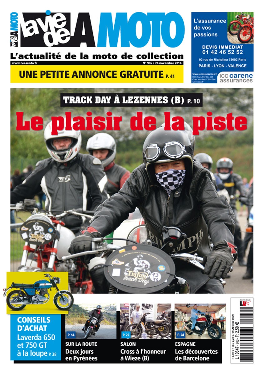 La Vie de la Moto n° 0906 du 24/11/2016