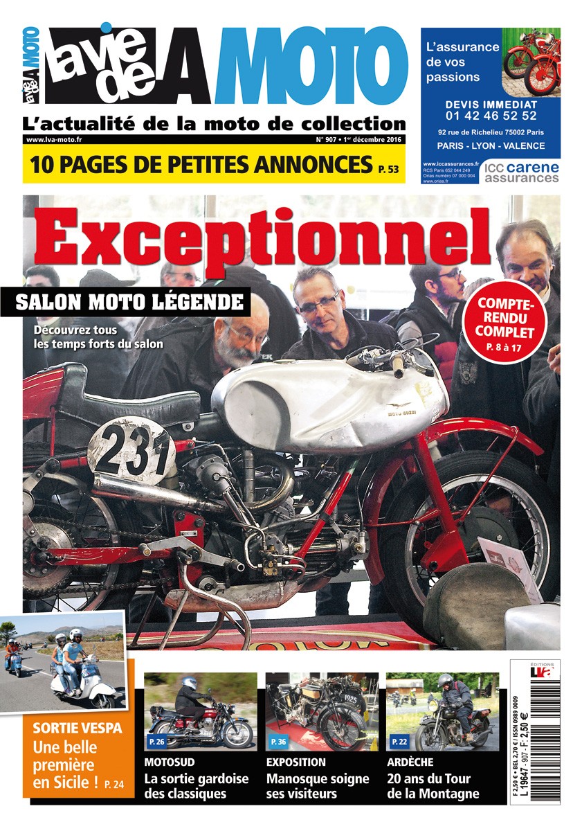 La Vie de la Moto n° 0907 du 01/12/2016