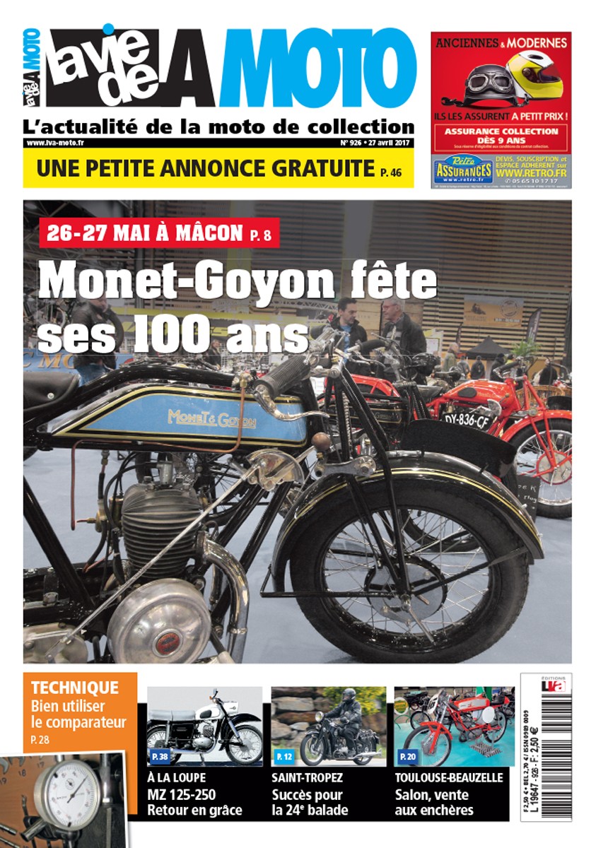 La Vie de la Moto n° 0926 du 27/04/2017