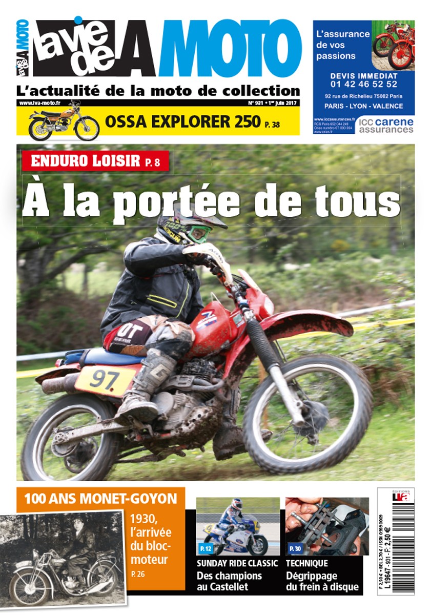 La Vie de la Moto n° 0931 du 01/06/2017