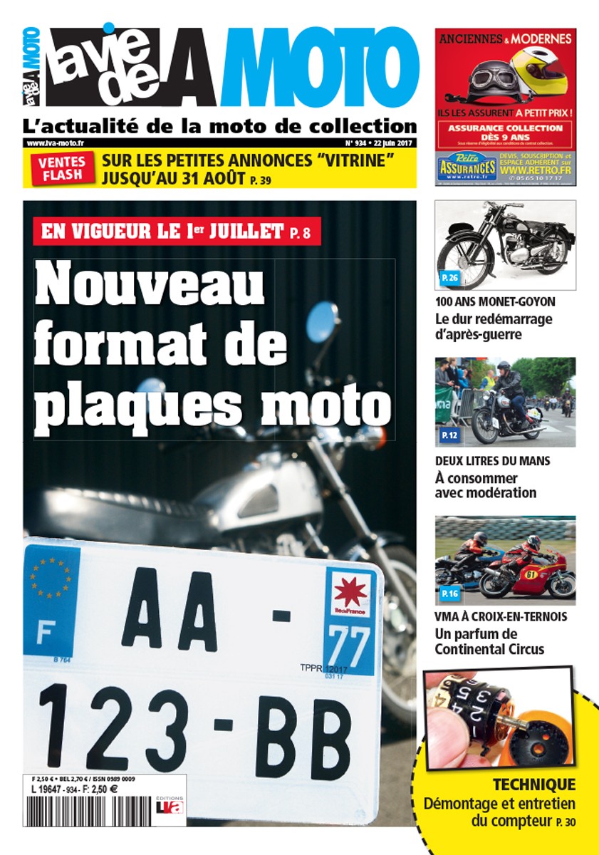 La Vie de la Moto n° 0934 du 22/06/2017